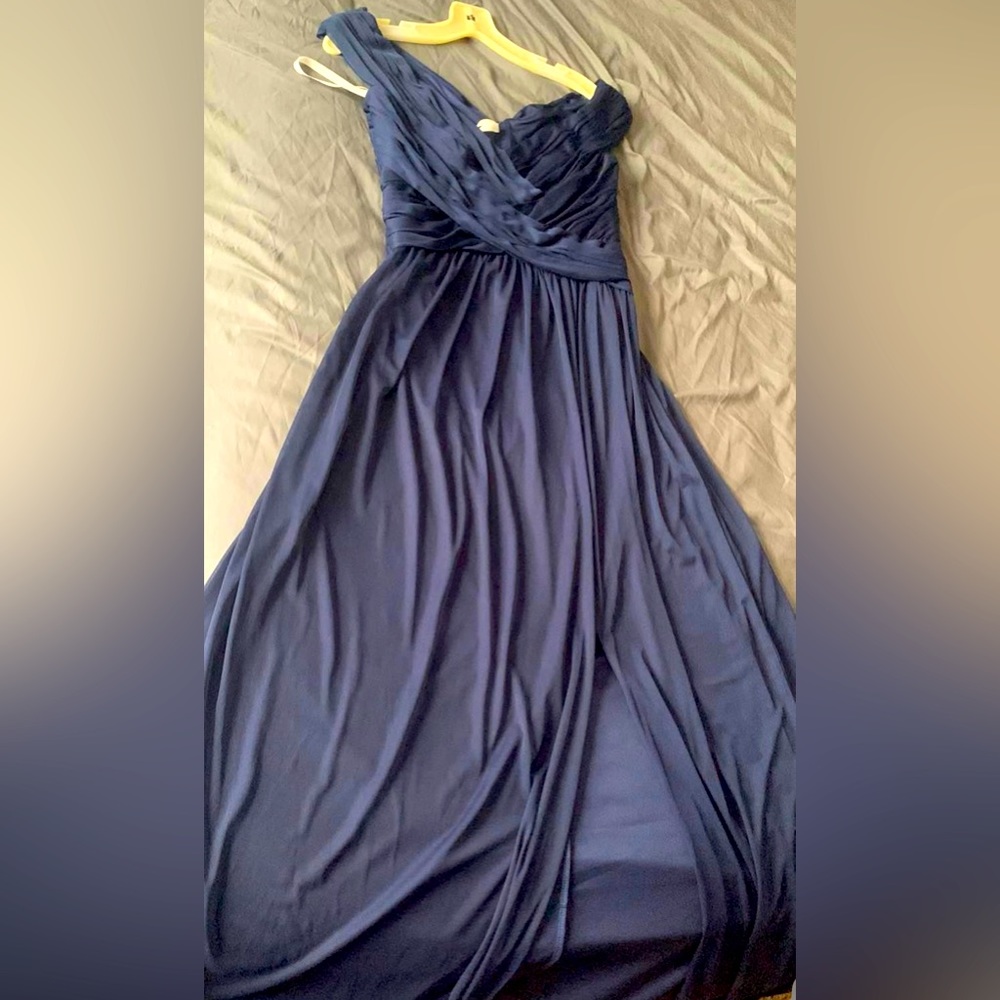 Navy Blue Formal Dress 8